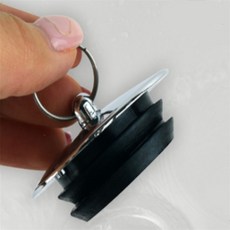 만무리 욕조 마개 크롬 마감 욕조마개 물막이마개