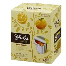 꽃샘 참조은 꿀유자차 포션, 30g, 15개입, 2개