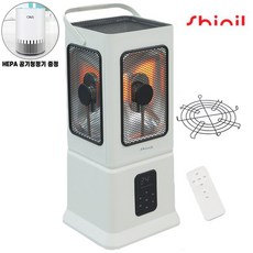 신일 하이라이트 오방난로 에코플러스 5방향 전기히터 스토브 사은품증정 5면 히터, 신일 5면 하이라이트 히터, 화이트