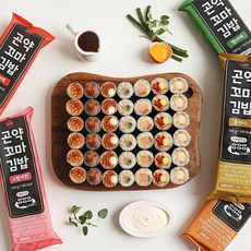 [다신샵] 곤약꼬마김밥 7종 혼합세트(불어묵+햄야채+묵은지+김치지즈+돈까스+스팸+진미채) / 탄수화물저감 현미밥, 14개, 120g