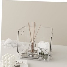 모던 투명 아크릴 정리함 장난감정리함 소품정리함 투명수납함, 대형, 1