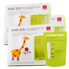 베이비조이 초유 모유저장팩 100ml, 30개입, 3개