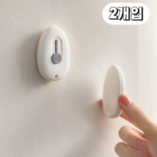 조온하루 현관 자석 미니 택배칼, 화이트, 2개