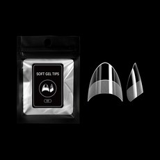 연장네일 무광엣지 소프트젤팁 48pcs 인조손톱 연장팁 아몬드 스퀘어 코핀 오발 스틸레토 셀프네일아트, 1개, 무광엣지 소프트젤팁 48pcs 숏아몬드팁(03)