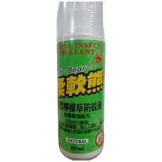 福吉生活 柔軟熊 天然草 防蚊液 200ml 旅遊露營必備 天然草本精油防蚊