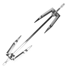 디디오랩 더블히팅 에어프라이어 14L 전용 스텐 로티세리 포크, 로티세리포크