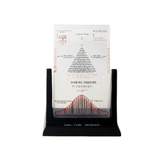 갈톤 보드 모형 수업 교구 이항 분포기 과학 확률, 1. 스톡 블랙