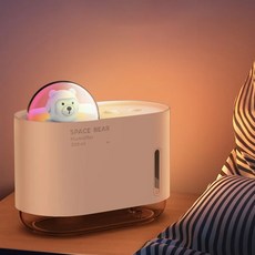 NEO2M 베어 미니가습기, 핑크, M318