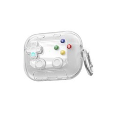 휴네온 투명 에어팟 4케이스 분실방지 조이스틱 잠금기능, 1개, 에어팟 4