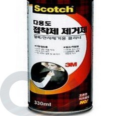 3M 스카치 다용도 접착제 제거제 330ml 얼룩 테이프 스티거 찌든때 타르 끈끈이, 단품