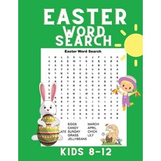 Easter Word Search Kids 8-12: Wordsearch Puzzle Book for Kids - Activity Book for Children - Logic G... Paperback, Puzzle Publish Now