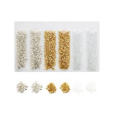 수제 수지 유리 금형 깨진 장식 아트 UV 크리스탈 보석 필러 네일 공예 DIY 충전 에폭시 만들기, Style 20, 1개