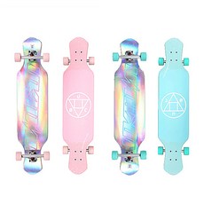 언노운 42인치 FLASH 댄싱용 롱보드 스케이트보드, FLASH-민트, 1개