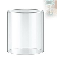 SUNJIKA 콜맨 연료 랜턴 교체용 글로브 모델 290용 투명 스트레이트 - 프로판 부품 가스 랜턴 캠핑 액세서리 179601, SUNJIKA 콜맨 연료 랜턴 교체용 글로브 모델 29