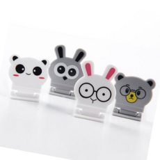 유아겸용변기커버 변기커버손잡이 귀여운 비데 위생 핸들, 회색곰