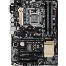 1pcs H170-PLUS D3 Motherboard LGA 1151 H170 DDR3 64GB M.2 ATX Support i3-6300 i5-6500 i3-7300