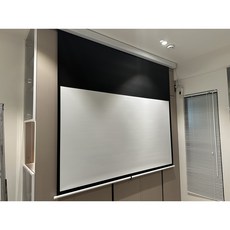台灣品牌一年保固 75吋 87吋 90吋 100吋 120吋 1:1 4:3 16:9 投影 壁掛 手拉 電動 布幕, 電動遙控布幕(附遙控器),100吋 16:9