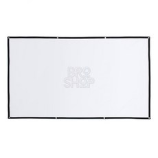 브로샵 이동형 빔프로젝터 스크린 221x125cm 빔프로젝터스크린