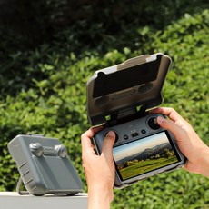 써니라이프 DJI RC2 프로텍티브 썬후드커버 케이스 DJI 아바타360/미니5 프로/플립/에어3s/에어3/미니4프로/네오 오픈형 드론조종기 악세사리, 1개, RC2/1 썬후드커버 보호 케이스