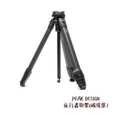 PEAK DESIGN 碳纖維 超便攜 低角度 俯視 球形雲台 內置手機支架 直播 相機專家, 1個, Black, Travel Tripod