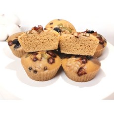 거북당 무설탕 견과류 현미보리떡 35개 당뇨떡 다이어트떡 간단식사 간식대용 개별포장, 35g