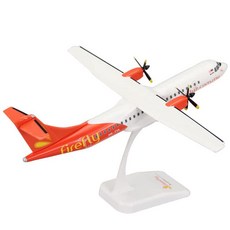 모형 활주로 공항도로 피규어 비행기 항공기 다이캐스트 모델 미니어처 비행기모형, ATR72-500 반딧불이 1대100