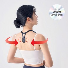 구포즈 스탠핏 밸런서 바른자세 교정기 라운드숄더 등 굽은