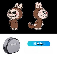 On the table온더테이블 자전거 킥보드 캐릭터 LED 라이트, 1개, 라부부1
