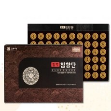 진토샵 종근당건강 심신 건강 침향 단 홍삼 녹용 활력 보충 기력 증진 개별포장 60 환, 1개