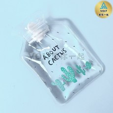 VO17 迷你保冷袋 冰敷袋 冷熱敷袋 可愛圖案, 1個, 冰敷袋(迷你)-仙人掌