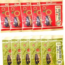 Z56 챠챠해바라기씨 오리지널5개+스파이시5개 10개1세트 챠챠 까먹는, 40g