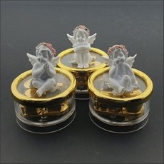 고급 원형 오르골(아기 천사)hmb-468, 캐논, 캐논