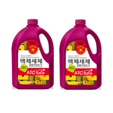 아토세이프 드럼겸용 집먼지진드기 세탁세제 본품, 2.5L, 4개