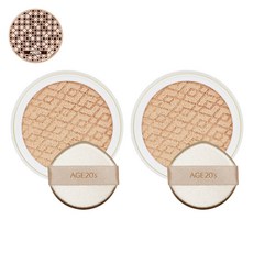 에이지투웨니스 실크 하이 커버 쿠션 리필, 23호, 2개