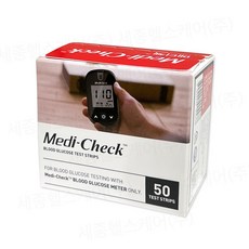 오상헬스케어 메디첵 개인용 혈당 측정 검사지, 50개입, 1개