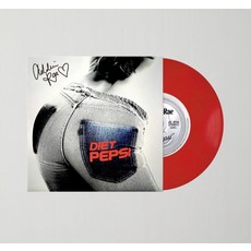 Addison Rae Diet Pepsi 簽名黑膠唱片lp 7寸單曲, 如圖, 詳見包裝
