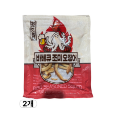 바베큐 조미오징어, 300g, 2개
