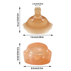 모유 수유용 보호대 실리콘 재사용 가능 수유용 커버 여성 엄마 용, 01 CHINA, 02 Beige