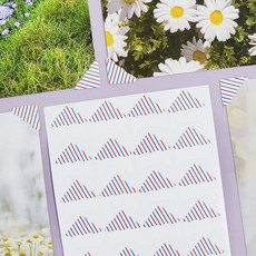 온코 패턴 사진 다이어리 사진첩 다꾸 코너 포토북 스티커