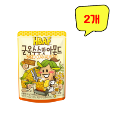 바프 군옥수수맛아몬드, 40g, 2개
