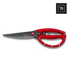 [TB 라기올] 프랑스 명품 주방 뼈가위 레드, 없음, 1개