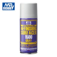 GSI 군제 피니싱 서페이서 그레이 1500 스프레이 (캔/170ml) [B527], 1개