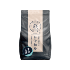 朕御 99.9%無塵 白淨細砂 天然原礦吸附臭味 瞬間吸收快速凝結, 4包, 6L, 三重除臭