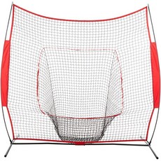 야구 스윙 네트 티볼 야구네트 그물 야구스윙 접이식 피칭 소프트볼, 2.1x2.1m 선반 + 그물 + 가방, 1개