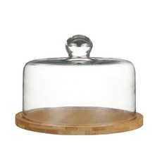 케익 빵 나무 트레이 돔 커버 카페 빵집 플레이트 방진 덮개 베이커리 보관 디스플레이 파티