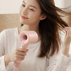 프리미엄 플라즈마 헤어 드라이기 초고속 모터 저소음 헤어 드라이어, 핑크, C-936