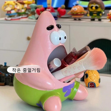 귀여운 디자인 펜꽂이 데스크 장식, 1개, 핑크색