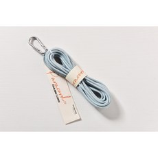 소분 3.0mm 5m 카라비너 파라코드 끈 아웃도어 로프 리드줄 팔찌 마스크스트랩, 60. Pastel blue