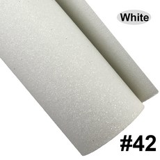 공예 재봉용 인조 PU 가죽 블랙 화이트 레드 플레인 파인 글리터 패브릭 DIY F0514, 롤 20x120cm, F0514 -42, 1개