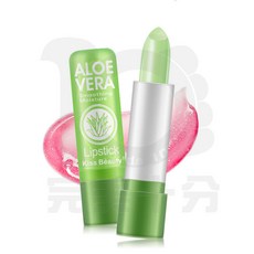 蝶戀肌 精粹柔潤妝前貼貼霜, 1個, 蘆薈口紅潤脣膏